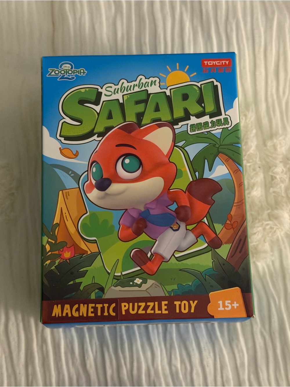 Disney Zootopia 2: Suburban Safari "Nick Wilde" Magnetic Puzzle Toy